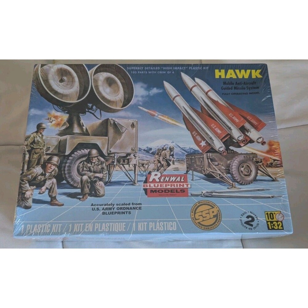 1/32 Renwal Hawk Mobile Anit-Aircraft Guided Missile System sealed (708)
